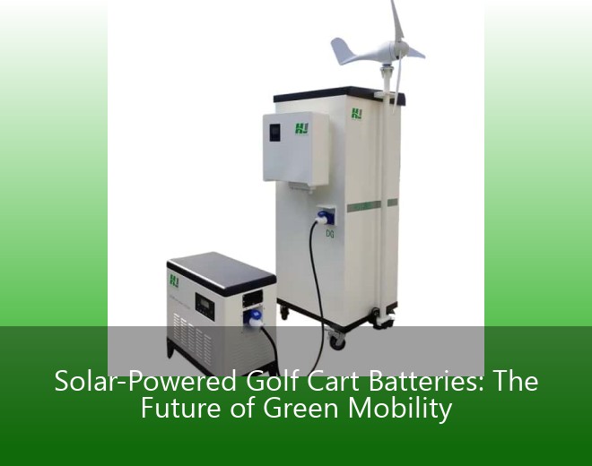 Solar-Powered Golf Cart Batteries: The Future of Green Mobility